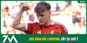 Ben Doak rời Liverpool