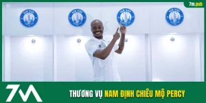 Nam Định chiêu mộ Percy Tau